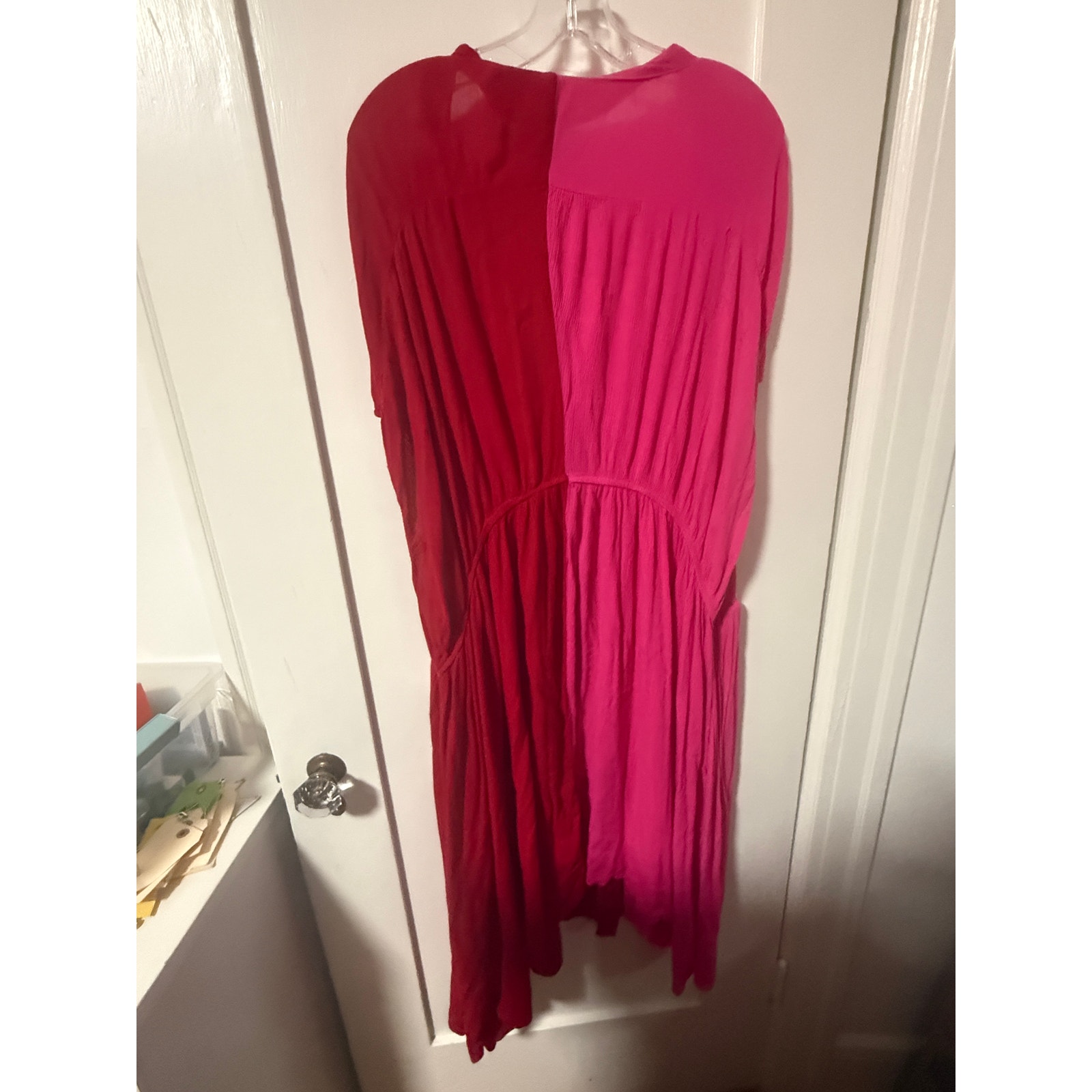 Tamara Malas Penelope Dress Hot Pink/Cherry 18/20 Like New — image 4 of 4